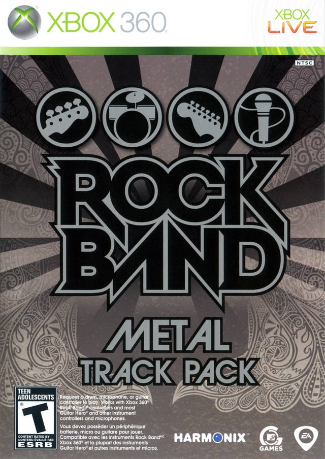 Rock Band Track Pack: Metal