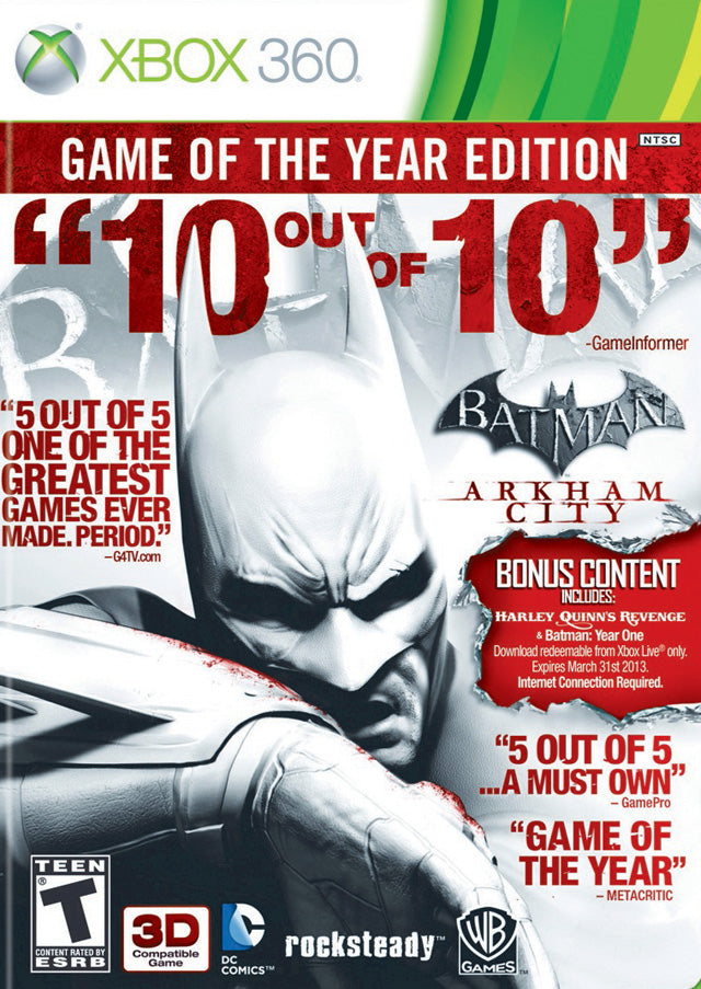 Batman: Arkham City [Game of the Year]