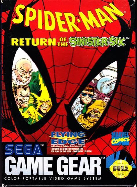 Main Image | Spiderman Return of the Sinister Six Sega Game Gear