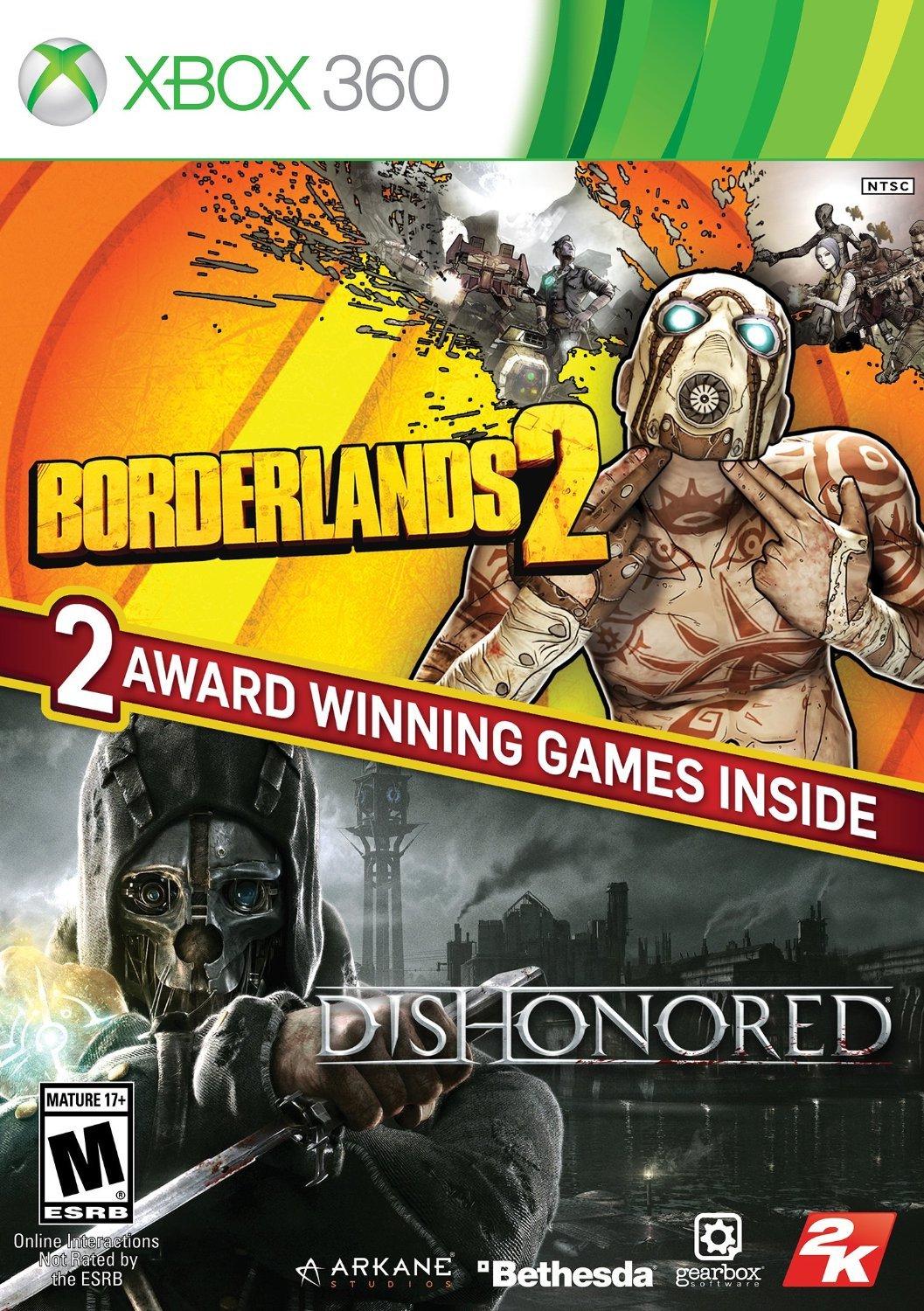 Main Image | Borderlands 2 &amp; Dishonored Bundle Xbox 360