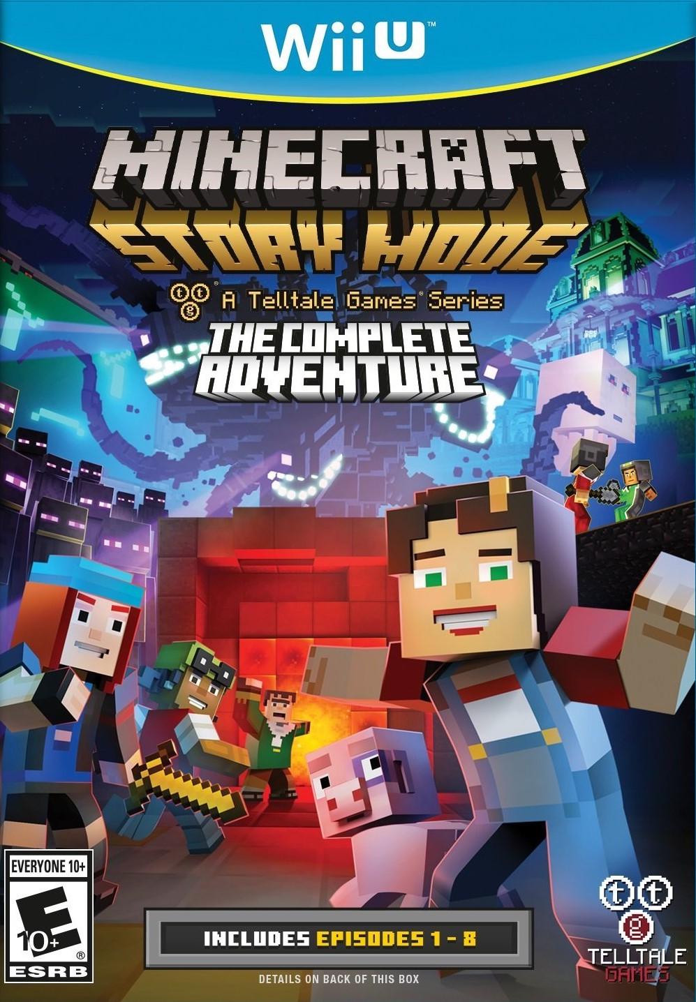 Main Image | Minecraft: Story Mode Complete Adventure Wii U