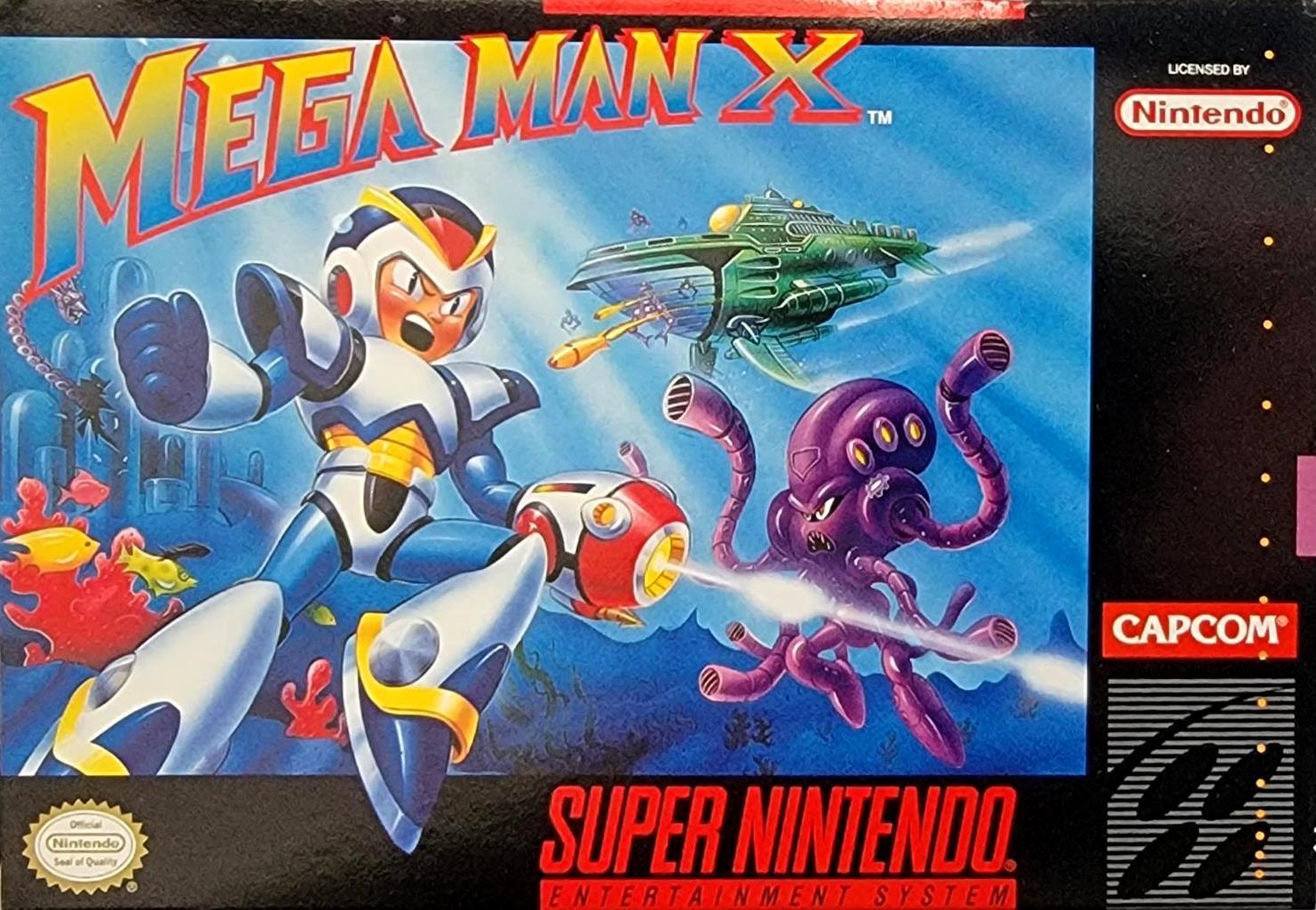 Main Image | Mega Man X Super Nintendo