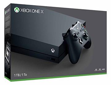 Main Image | Xbox One X 1 TB Black Console Xbox One