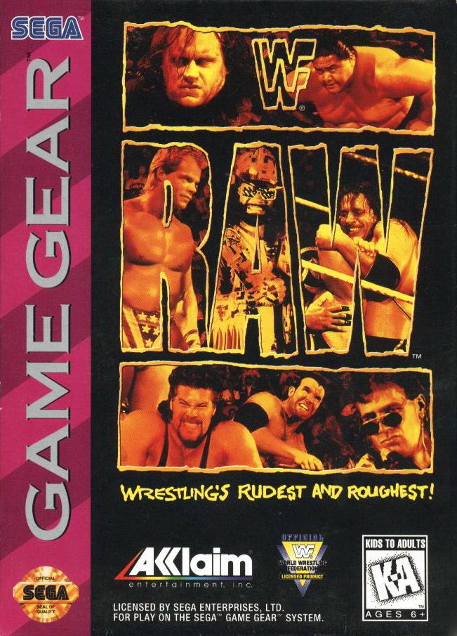 Main Image | WWF Raw Sega Game Gear