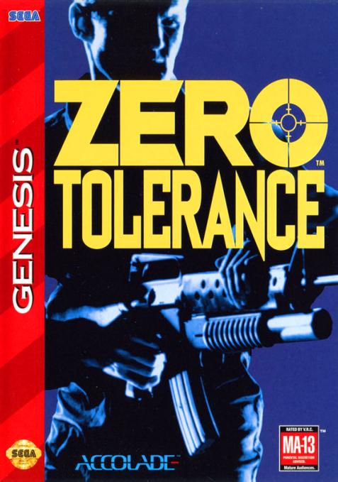 Main Image | Zero Tolerance Sega Genesis