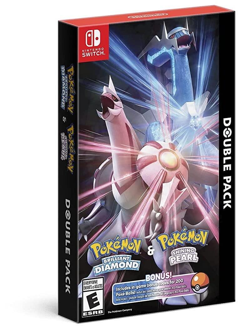 Main Image | Pokemon Brilliant Diamond &amp; Shining Pearl Double Pack Nintendo Switch