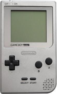Main Image | Silver Game Boy Pocket GameBoy