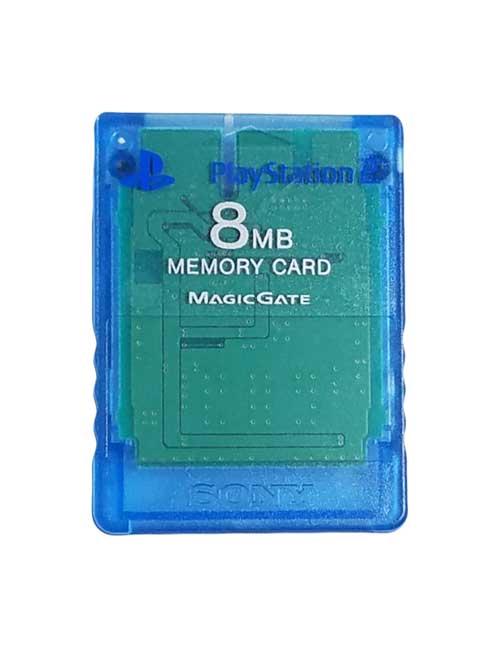 Main Image | 8MB Memory Card [Blue] Playstation 2