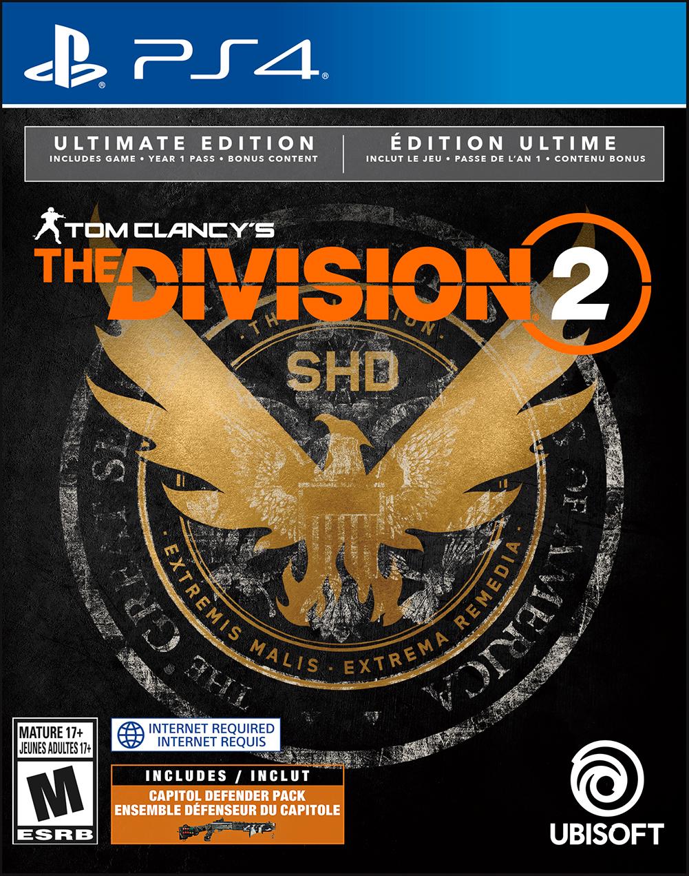Main Image | Tom Clancy&#39;s The Division 2 [Ultimate Edition] Playstation 4