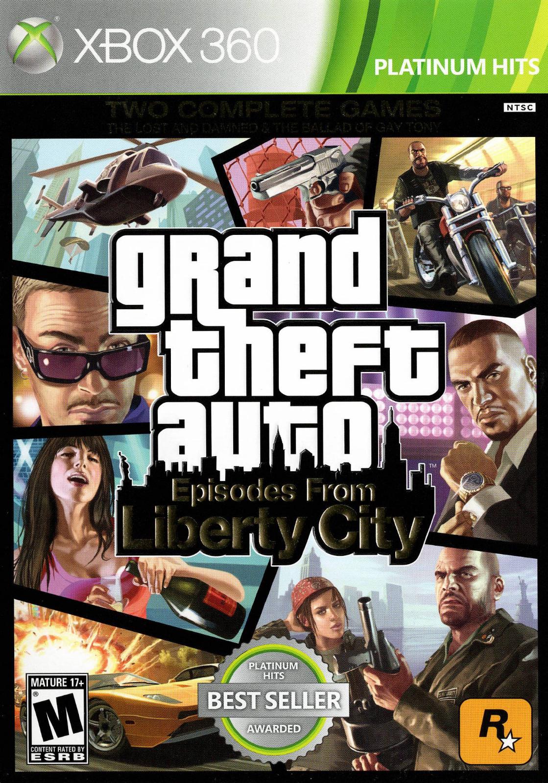 Main Image | Grand Theft Auto: Episodes from Liberty City [Platinum Hits] Xbox 360