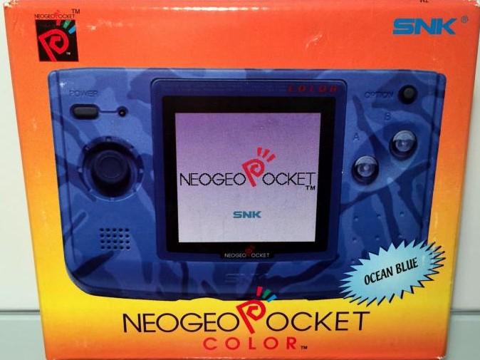 Main Image | NeoGeo Pocket Color System [Ocean Blue] Neo Geo Pocket Color