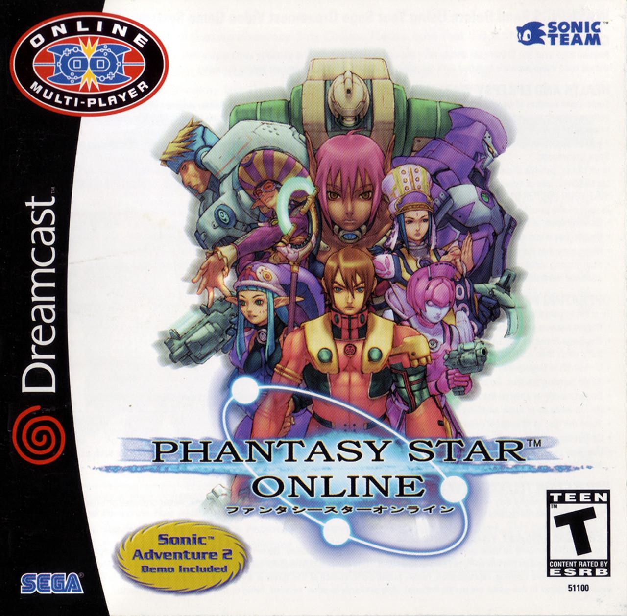 Main Image | Phantasy Star Online Sega Dreamcast