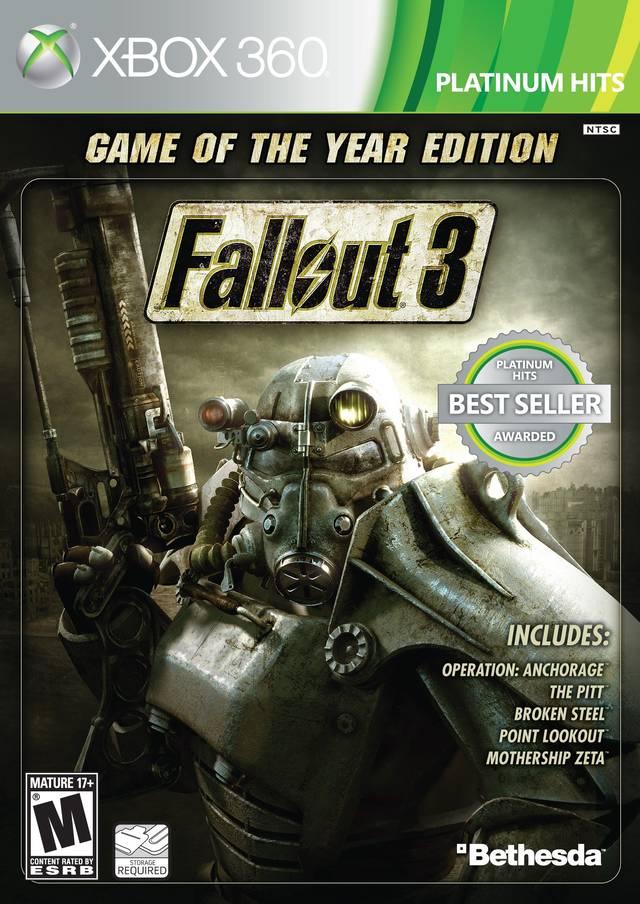 Main Image | Fallout 3 [Game of the Year Platinum Hits] Xbox 360