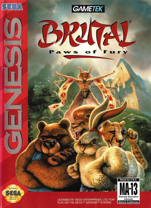 Main Image | Brutal Paws of Fury Sega Genesis