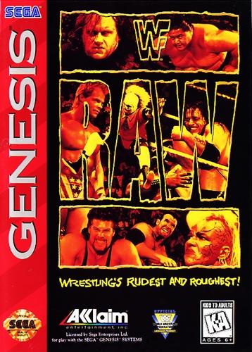 Main Image | WWF Raw Sega Genesis
