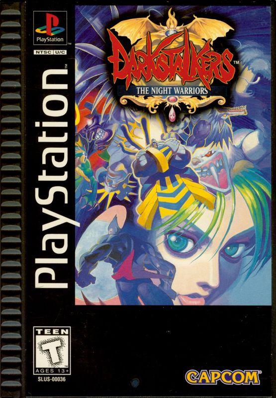 Main Image | Darkstalkers The Night Warriors [Long Box] Playstation