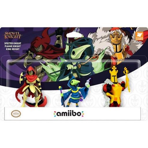 Main Image | Shovel Knight Treasure Trove 3 Pack Amiibo