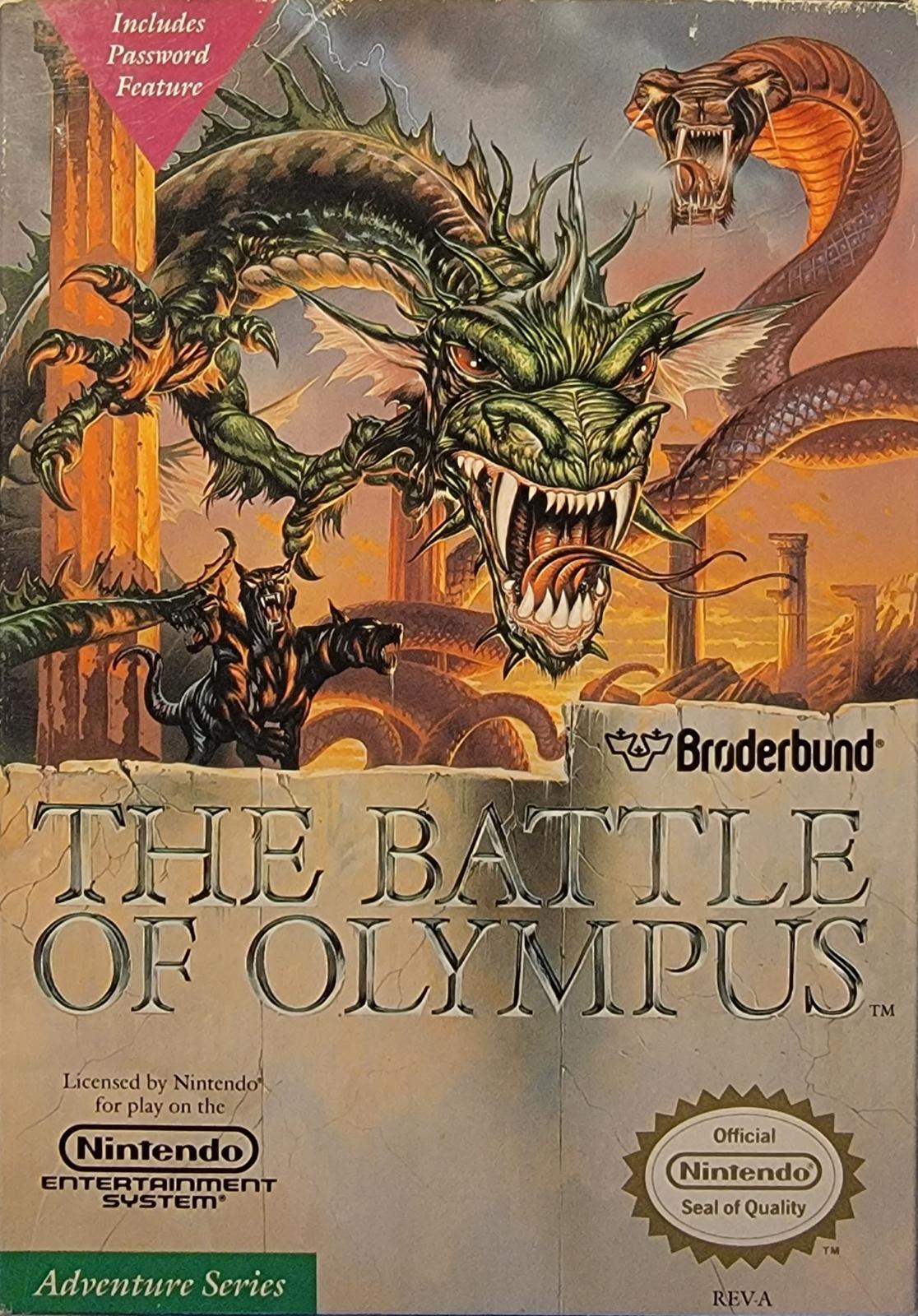 Main Image | Battle of Olympus NES