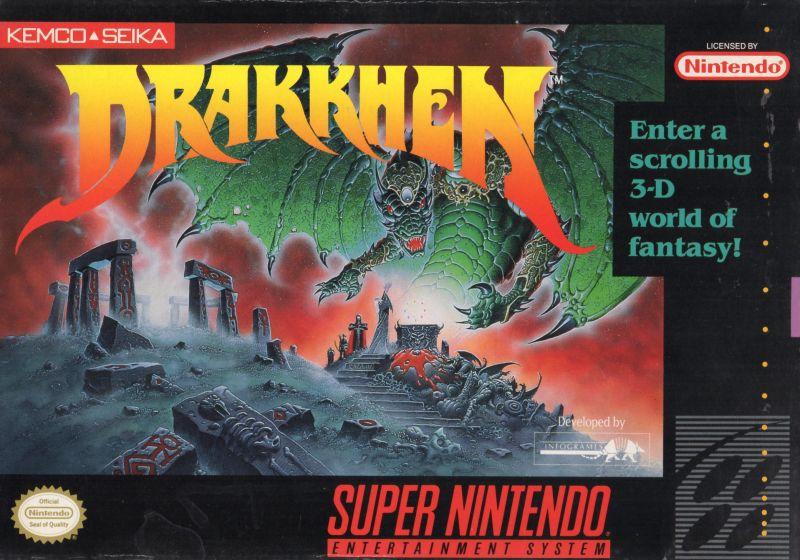 Main Image | Drakkhen Super Nintendo