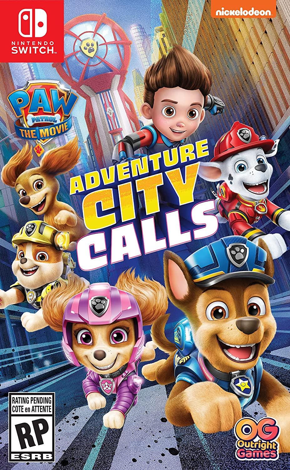Main Image | PAW Patrol The Movie: Adventure City Calls Nintendo Switch