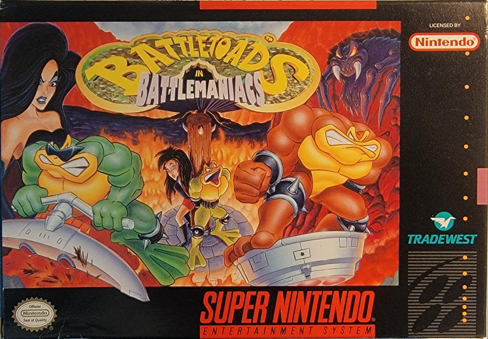 Main Image | Battletoads In Battlemaniacs Super Nintendo