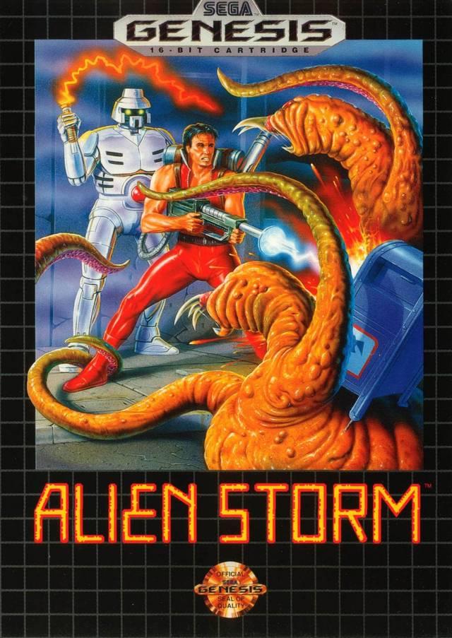 Main Image | Alien Storm Sega Genesis