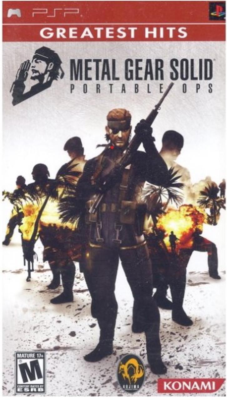 Main Image | Metal Gear Solid Portable Ops [Greatest Hits] PSP