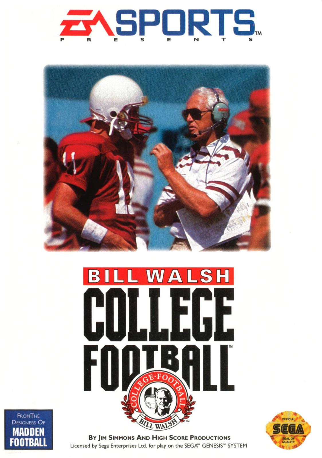 Main Image | Bill Walsh College Football Sega Genesis