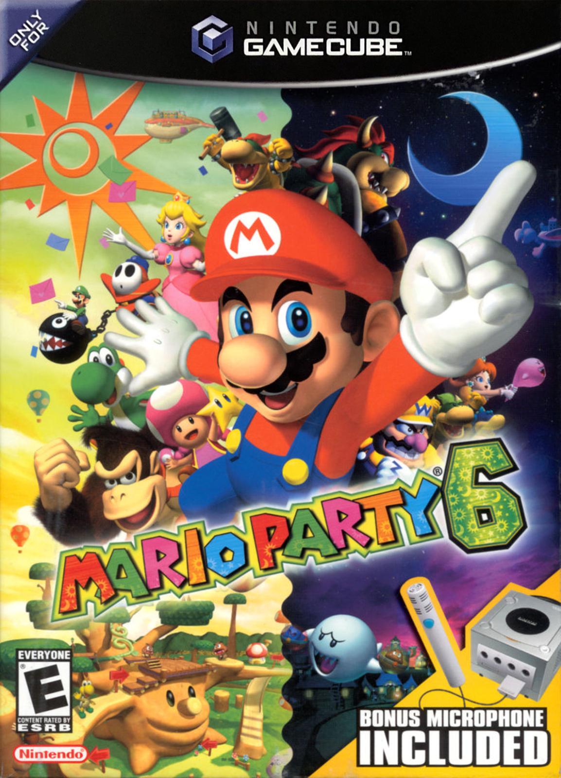 Main Image | Mario Party 6 [Microphone Bundle] Gamecube