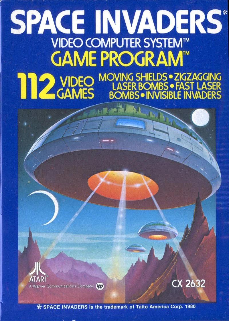 Main Image | Space Invaders [Text Label] Atari 2600