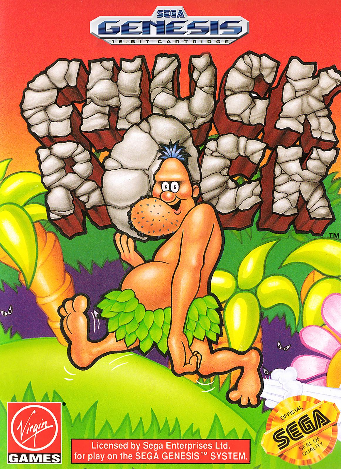Main Image | Chuck Rock Sega Genesis