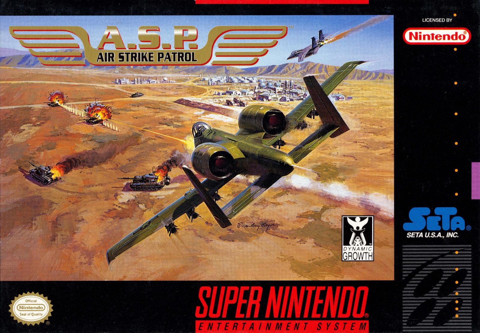 Main Image | A.S.P. Air Strike Patrol Super Nintendo