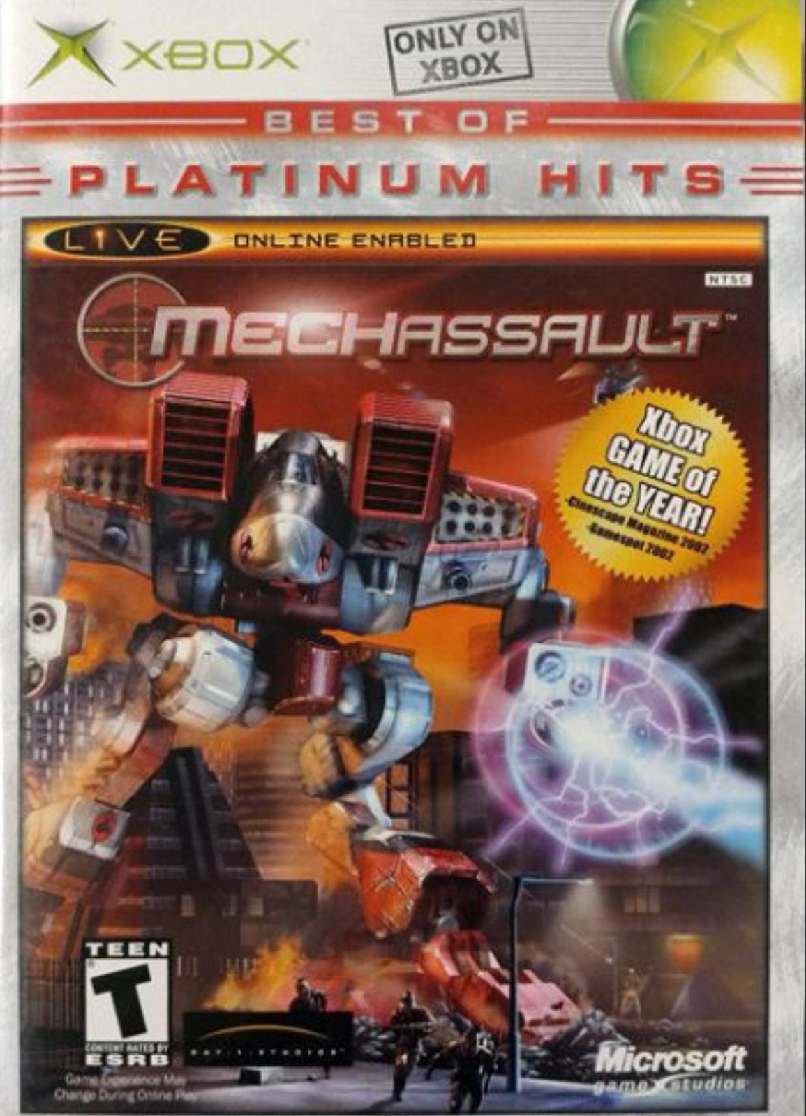 Main Image | Mechassault [Best of Platinum Hits] Xbox
