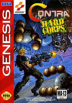 Main Image | Contra Hard Corps [Cardboard Box] Sega Genesis