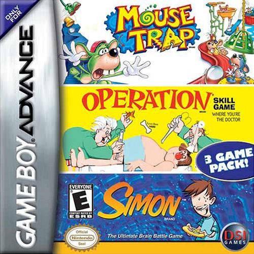 Main Image | Mouse Trap / Operation / Simon GameBoy Advance