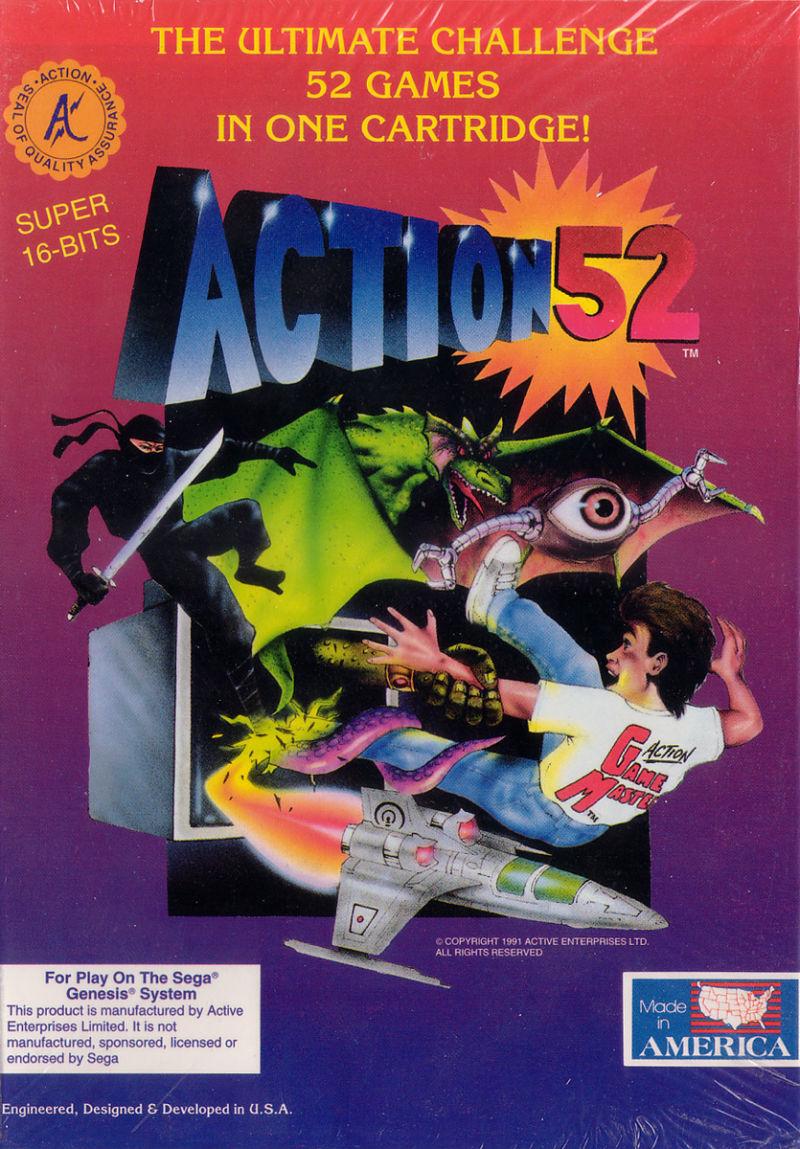 Main Image | Action 52 Sega Genesis