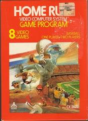 Main Image | Home Run [Text Label] Atari 2600