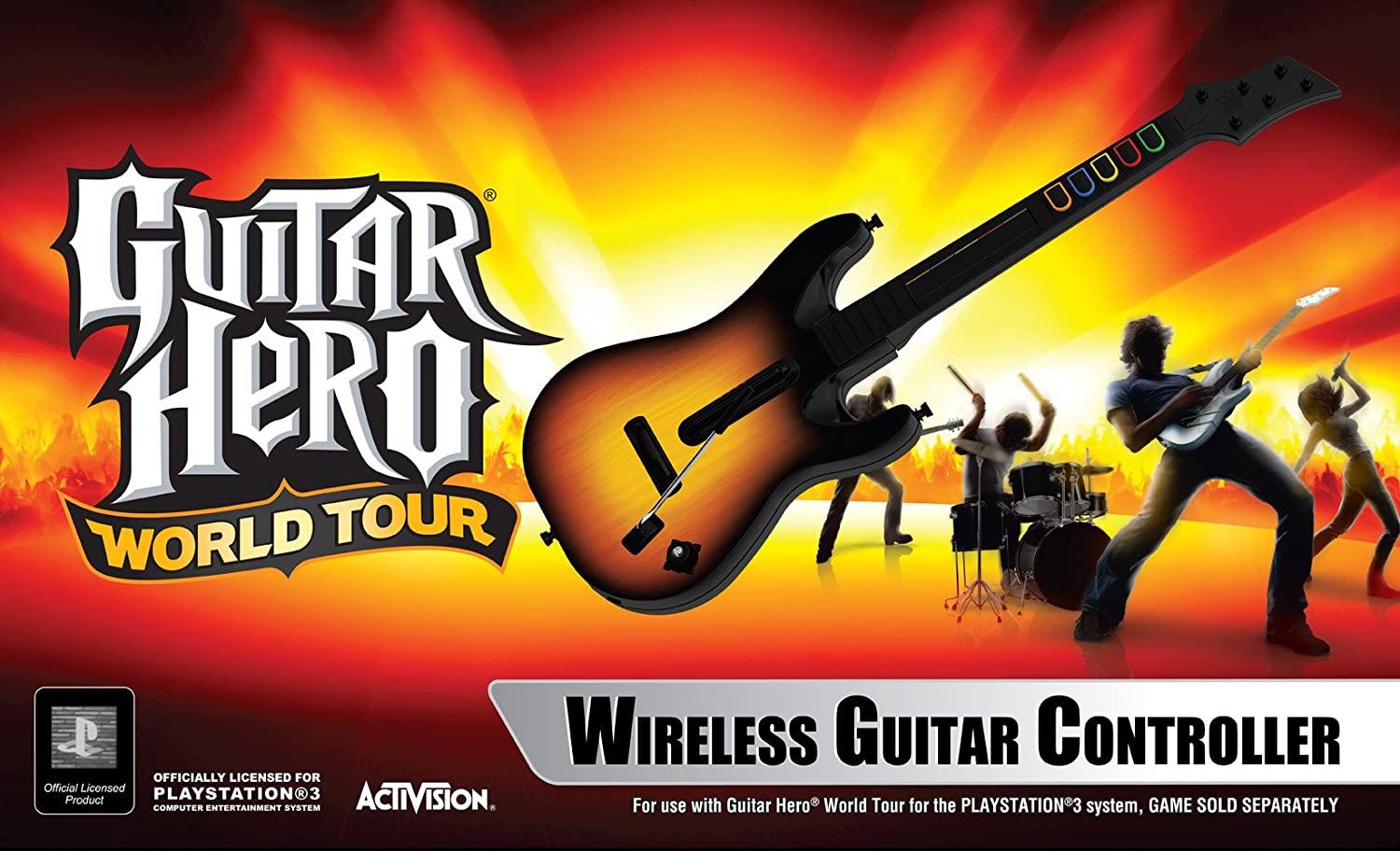 Main Image | Guitar Hero World Tour Wireless Guitar Controller Playstation 3