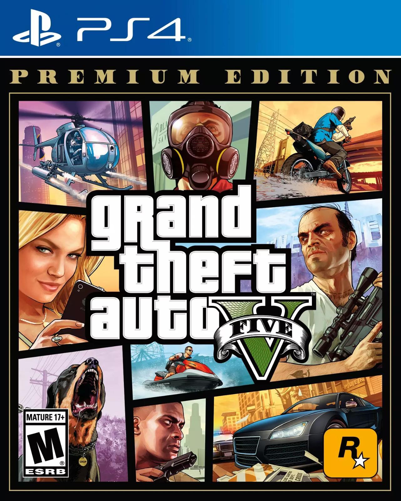 Main Image | Grand Theft Auto V [Premium Edition] Playstation 4