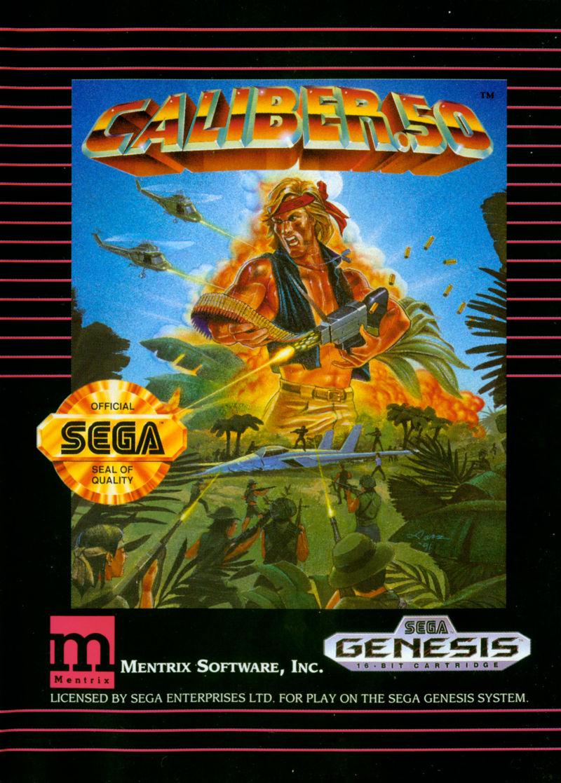 Main Image | Caliber 50 Sega Genesis