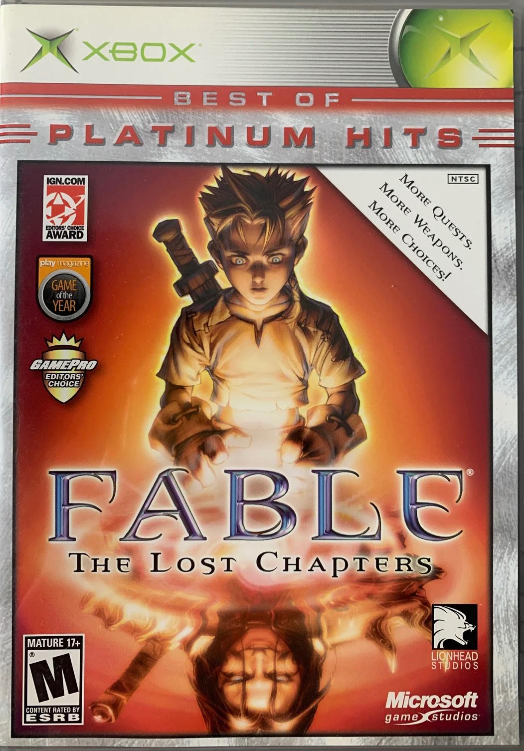 Main Image | Fable The Lost Chapters [Best Of Platinum Hits] Xbox