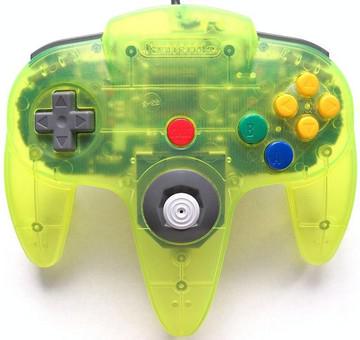 Main Image | Extreme Green Controller Nintendo 64