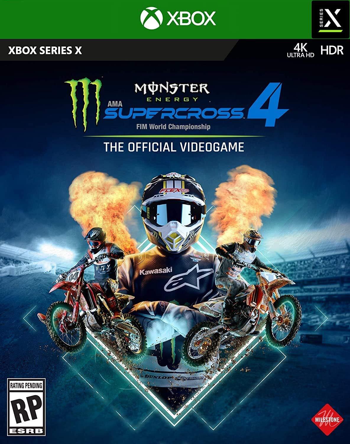 Main Image | Monster Energy Supercross 4 Xbox Series X