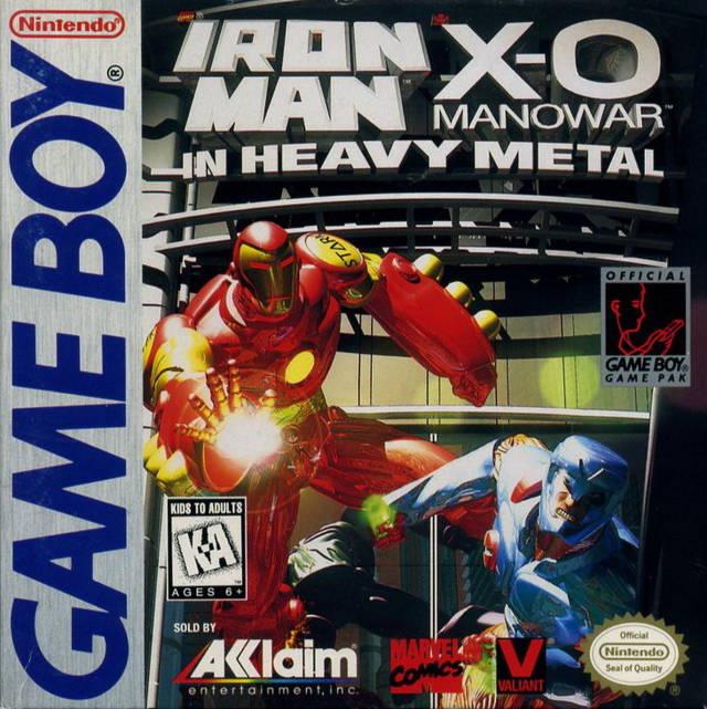 Main Image | Iron Man X-O Manowar in Heavy Metal GameBoy