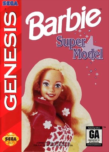 Main Image | Barbie Super Model Sega Genesis