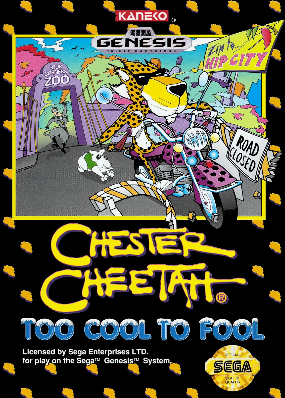 Main Image | Chester Cheetah Too Cool to Fool Sega Genesis