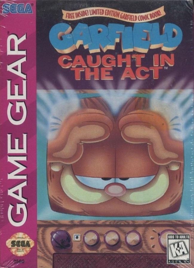 Main Image | Garfield Caught in the Act Sega Game Gear