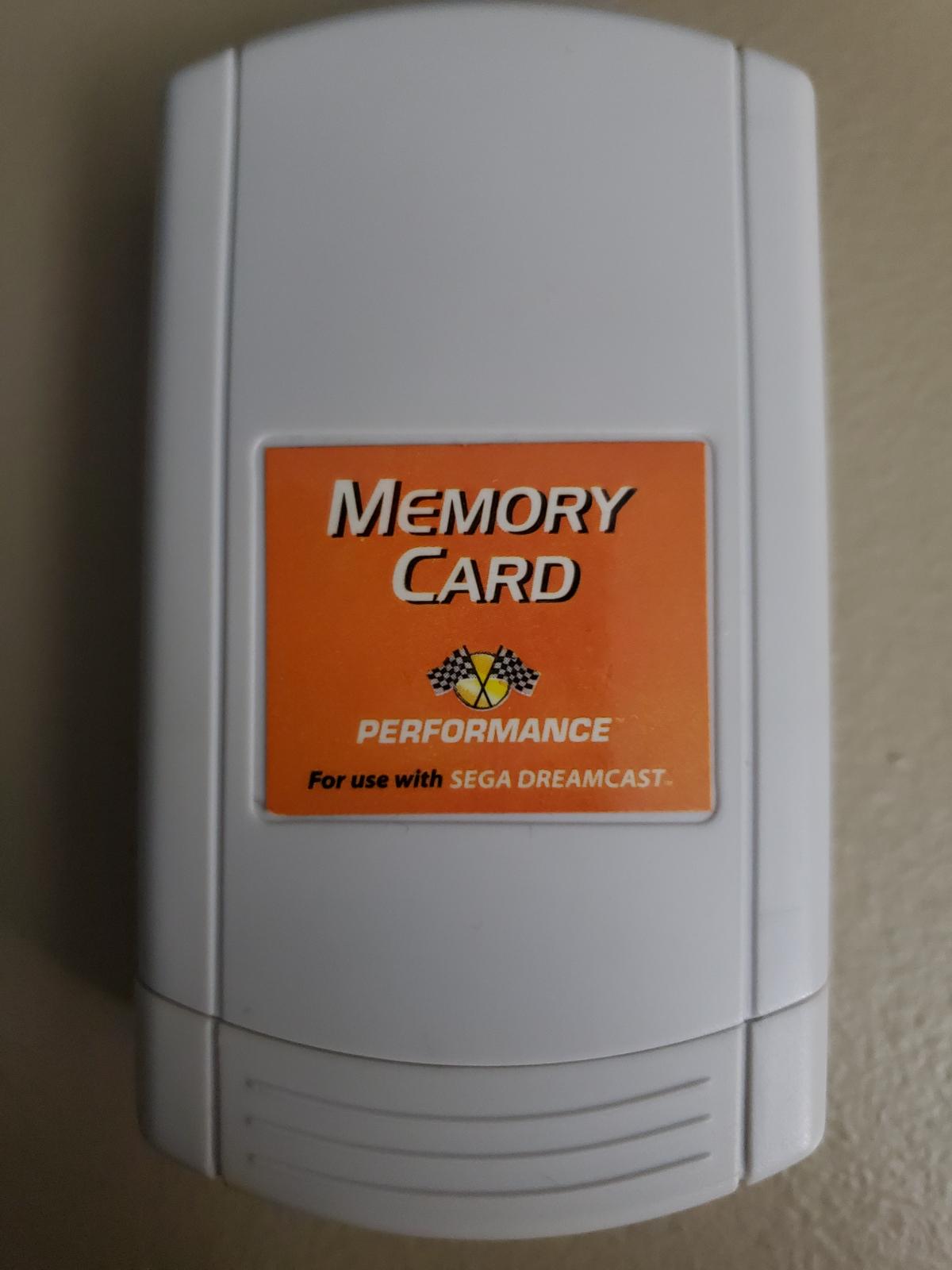 Main Image | Performance Memory Card Sega Dreamcast