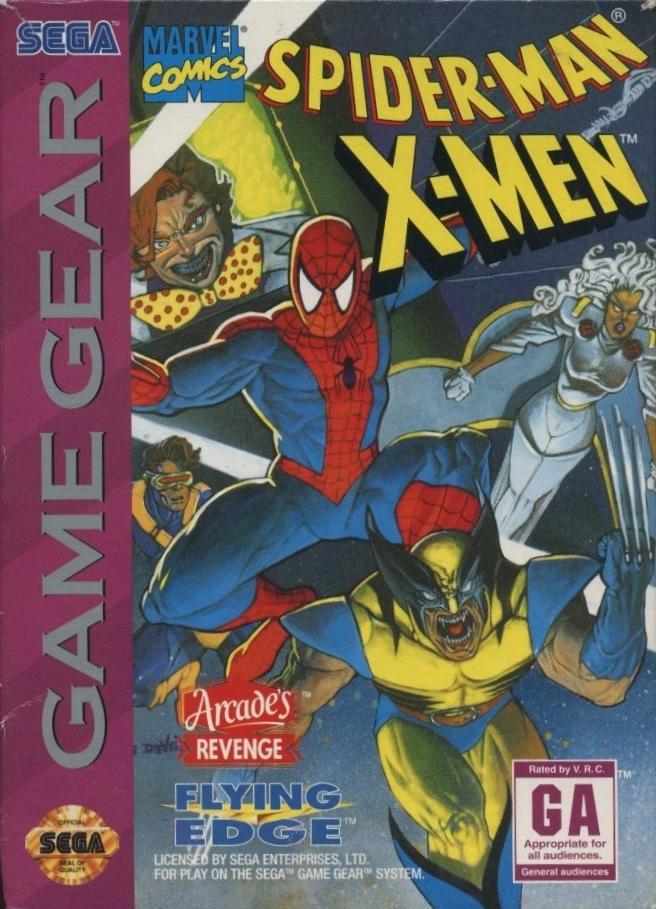Main Image | Spiderman X-Men Arcade&#39;s Revenge Sega Game Gear