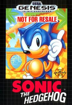 Main Image | Sonic the Hedgehog [Not for Resale] Sega Genesis